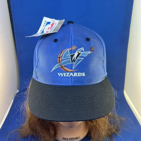 Washington Wizards NBA Snapback Cap Kids Vintage 90s - Picture 1 of 6